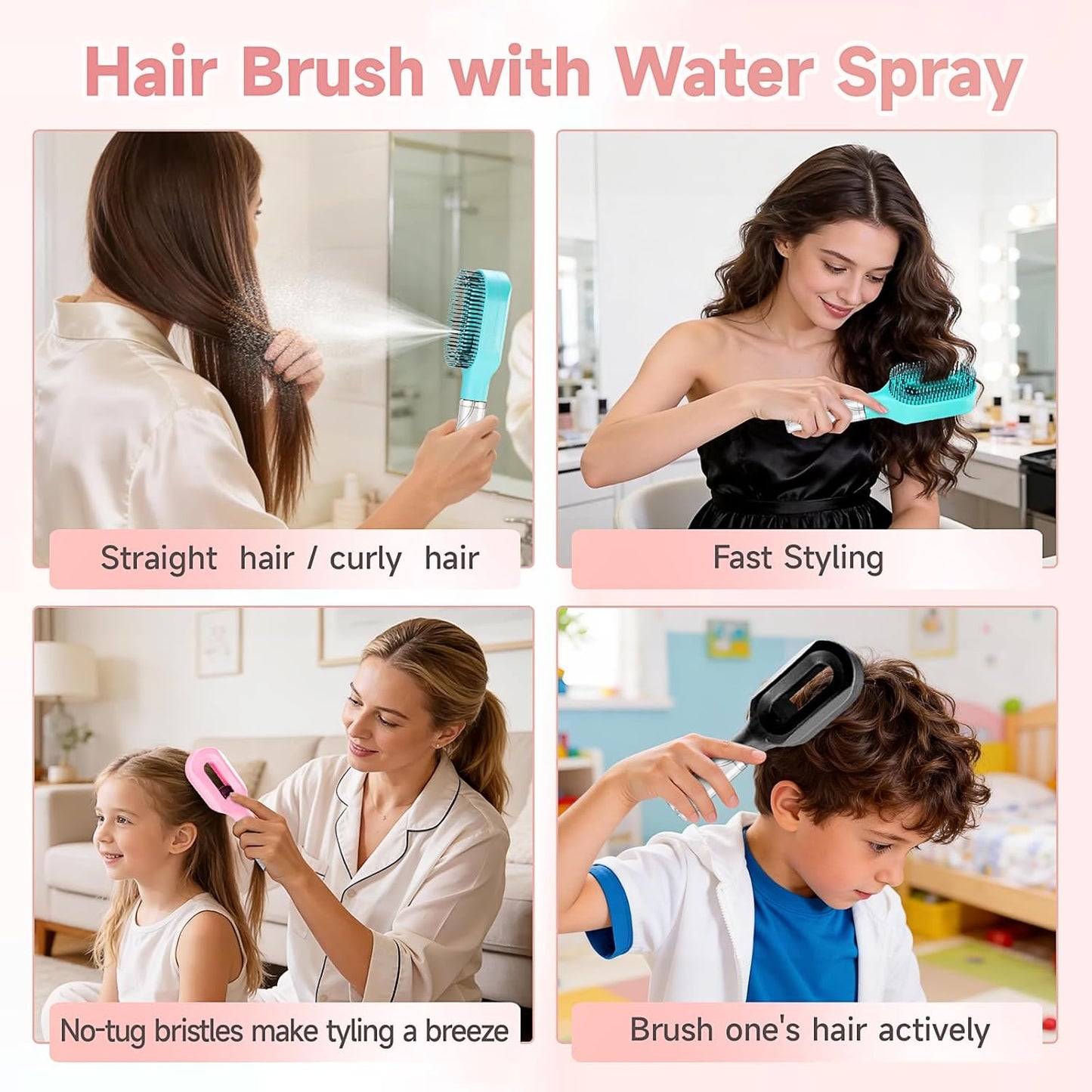 Magic Mist Hairbrush